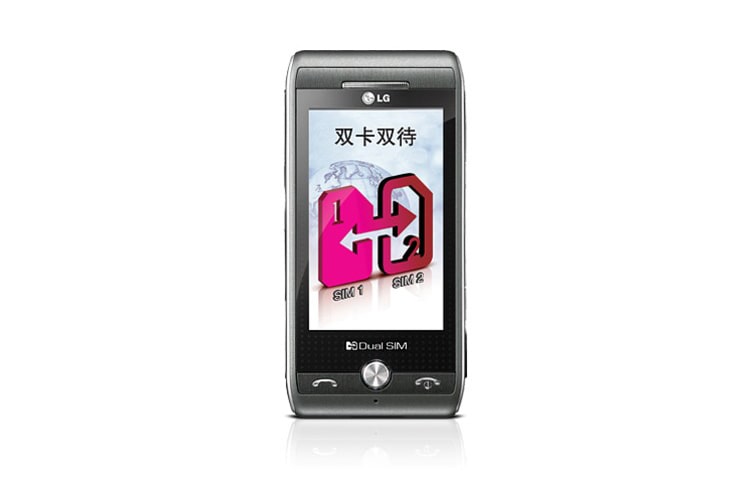 Front view of Dual Sim / Dual Activation GX500
