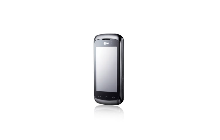 LG Slim full 3" touch enabled screen, 3MP camera, features Dolby mobile sound, KM555
