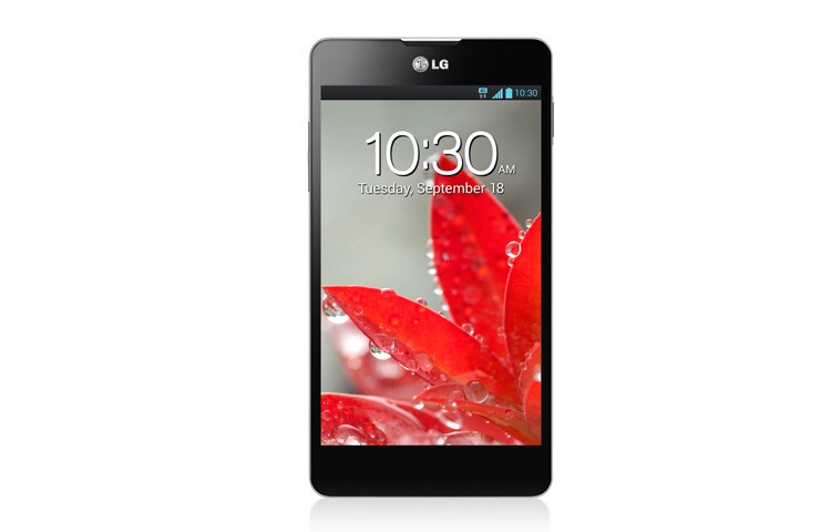 Front view of LG OPTIMUS G LIVE WITHOUT BOUNDARIES LGE975