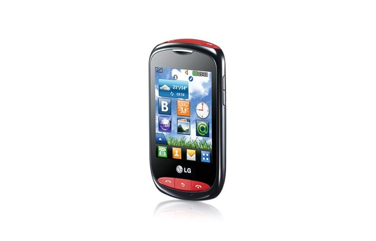 LG Wi-Fi capabilities, virtual QWERTY, Multimedia Feature, Fun & Fast UI, 2.8 LCD, T310i
