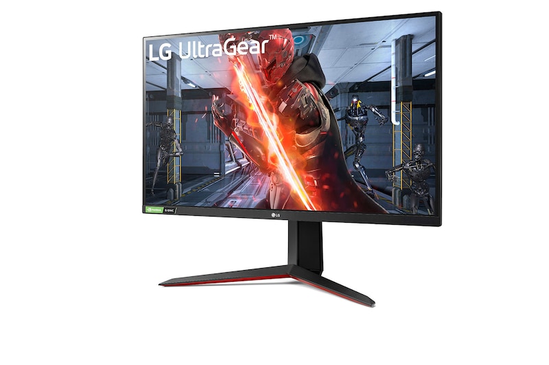 LG 27" Class UltraGear™ Nano IPS 1ms Gaming Monitor with NVIDIA® G-SYNC® Compatible, 27GN850-B