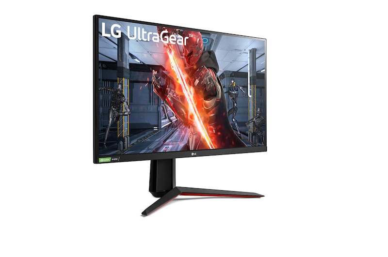 LG 27" Class UltraGear™ Nano IPS 1ms Gaming Monitor with NVIDIA® G-SYNC® Compatible, 27GN850-B