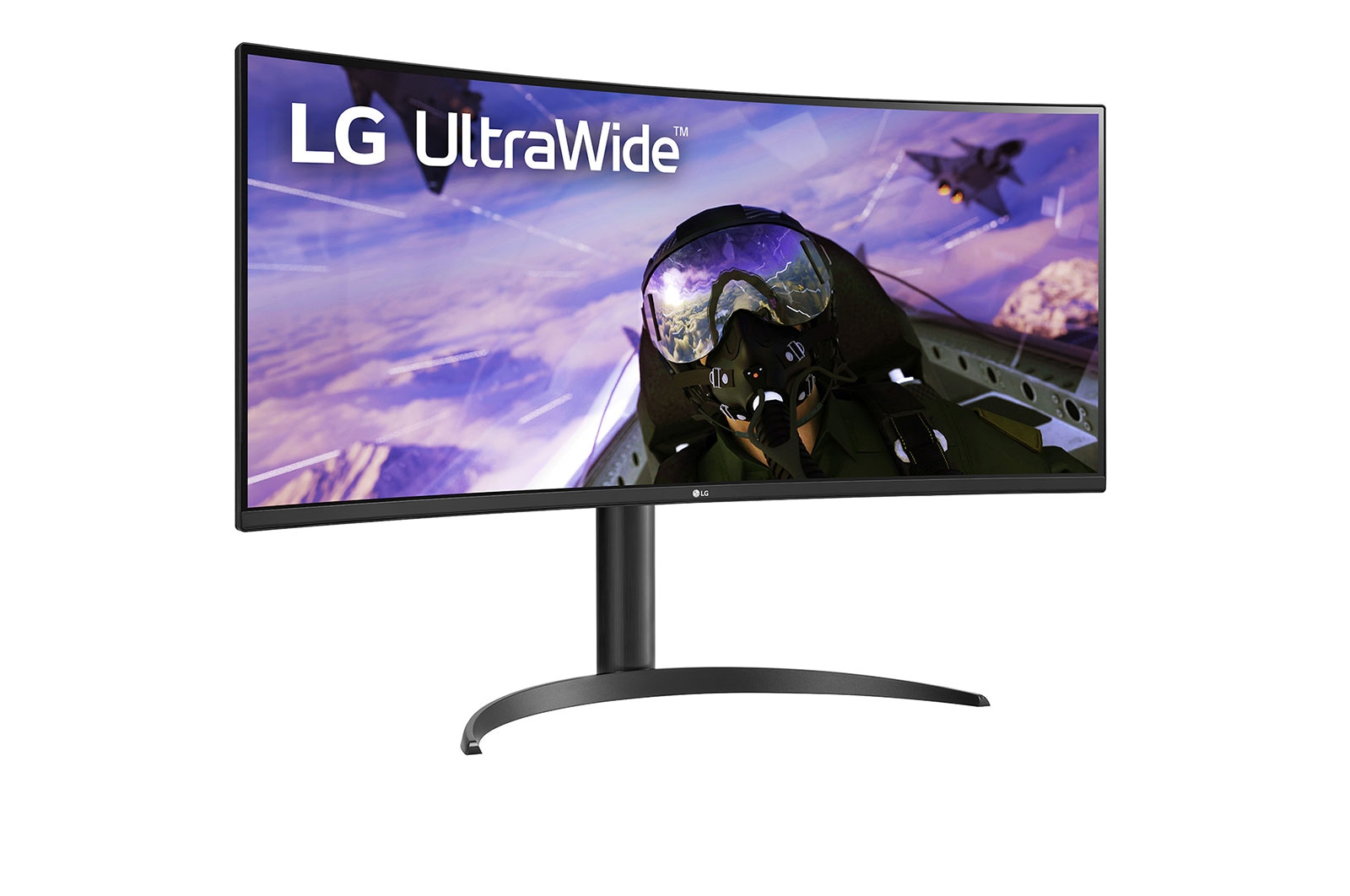 LG 34'' Curved UltraWide QHD HDR FreeSync™ Premium Monitor with 160Hz Refresh Rate, 34WP65C-B