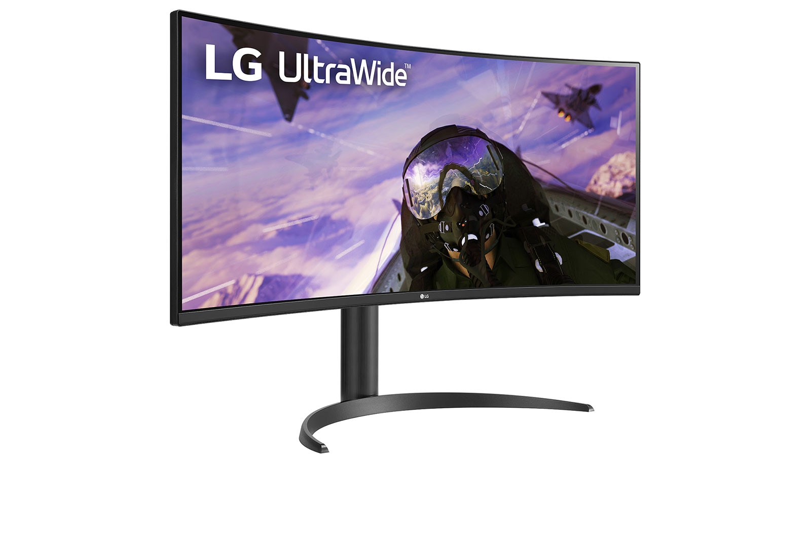 LG 34'' Curved UltraWide QHD HDR FreeSync™ Premium Monitor with 160Hz Refresh Rate, 34WP65C-B