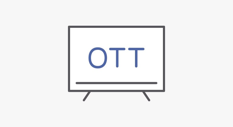 <small>OTT* Service</small>1