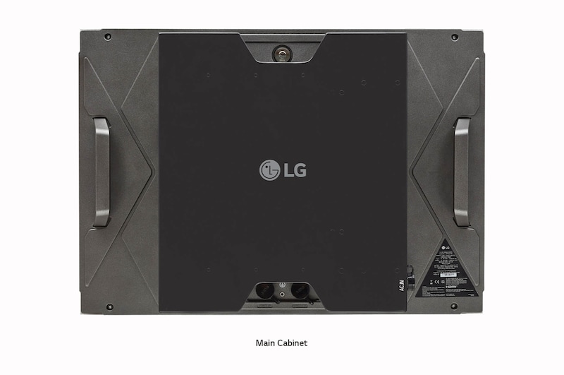 rear view of main cabinet