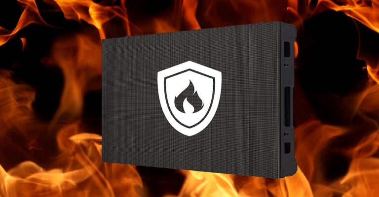 The LSBE series is designed to be resistant to fire.