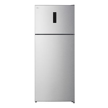 Front view of 523L Top Freezer Refrigerator Silver GTF522PVAN