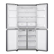 LG 4 Door Refrigerator, Inverter Linear Compressor, 530 Liter, 19 Cubic Feet, GC-B22FTLPL