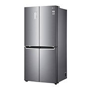 LG 4 Door Refrigerator, Inverter Linear Compressor, 530 Liter, 19 Cubic Feet, GC-B22FTLPL
