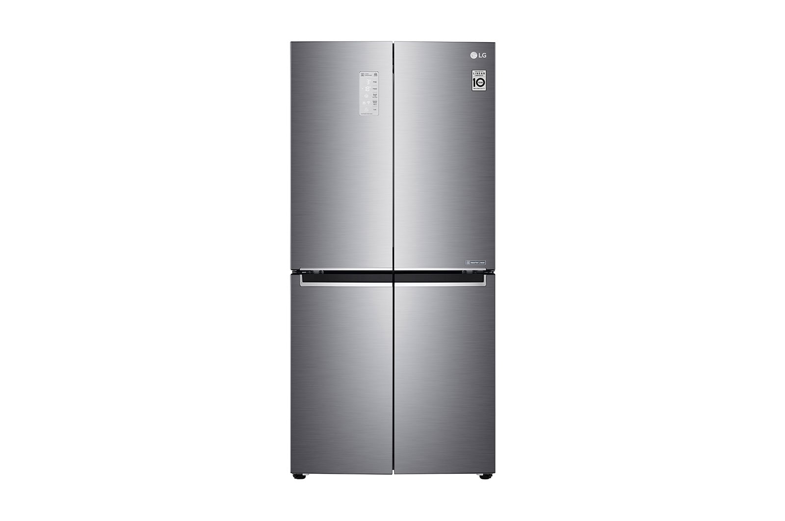 Front view of 4 Door Refrigerator, Inverter Linear Compressor, 530 Liter, 19 Cubic Feet GC-B22FTLPL