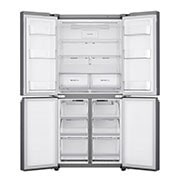 LG 4 Door Refrigerator, Inverter Linear Compressor, 530 Liter, 19 Cubic Feet, GC-B22FTLVB