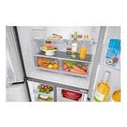 LG 4 Door Refrigerator, Inverter Linear Compressor, 530 Liter, 19 Cubic Feet, GC-B22FTLVB