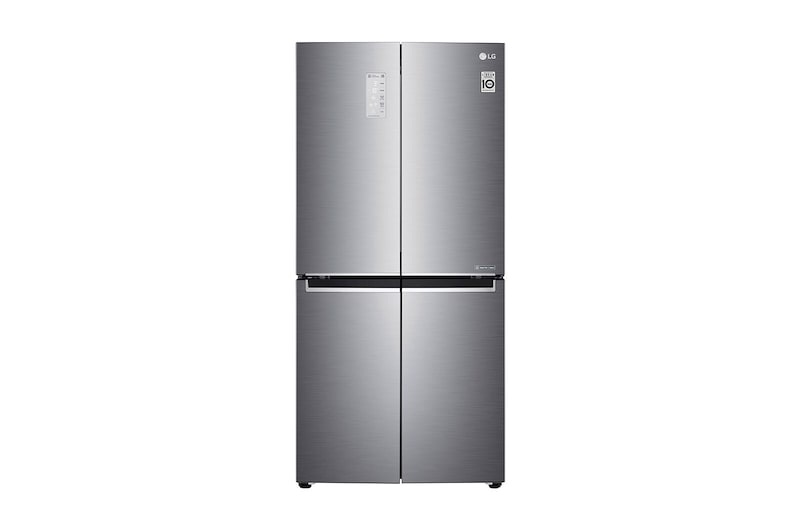 LG 4 Door Refrigerator, Inverter Linear Compressor, 530 Liter, 19 Cubic Feet, GC-B22FTLVB