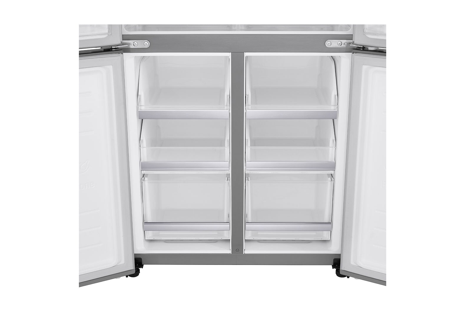 LG 4 Door Refrigerator, Inverter Linear Compressor, 530 Liter, 19 Cubic Feet, GC-B22FTLVB