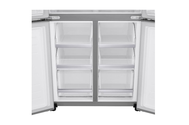 LG 4 Door Refrigerator, Inverter Linear Compressor, 530 Liter, 19 Cubic Feet, GC-B22FTLVB
