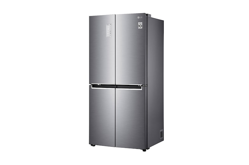 LG 4 Door Refrigerator, Inverter Linear Compressor, 530 Liter, 19 Cubic Feet, GC-B22FTLVB