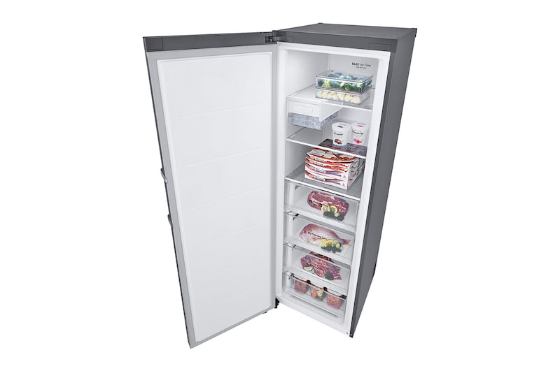 LG 324L LG Twin Freezer, Smart Diagnosis™, GC-B414ELFM