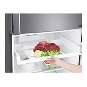 LG Linear Compressor 438 Liter, 15 Cubic Feet, Digital, Hygiene Fresh Filter, Door Cooling, GC-C602HLCU
