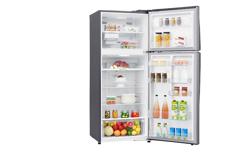 LG Linear Compressor 438 Liter, 15 Cubic Feet, Digital, Hygiene Fresh Filter, Door Cooling, GC-C602HLCU
