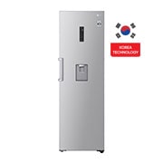 Front view of 384L LG Twin Freezer, Smart Diagnosis™ GC-F411ELDM