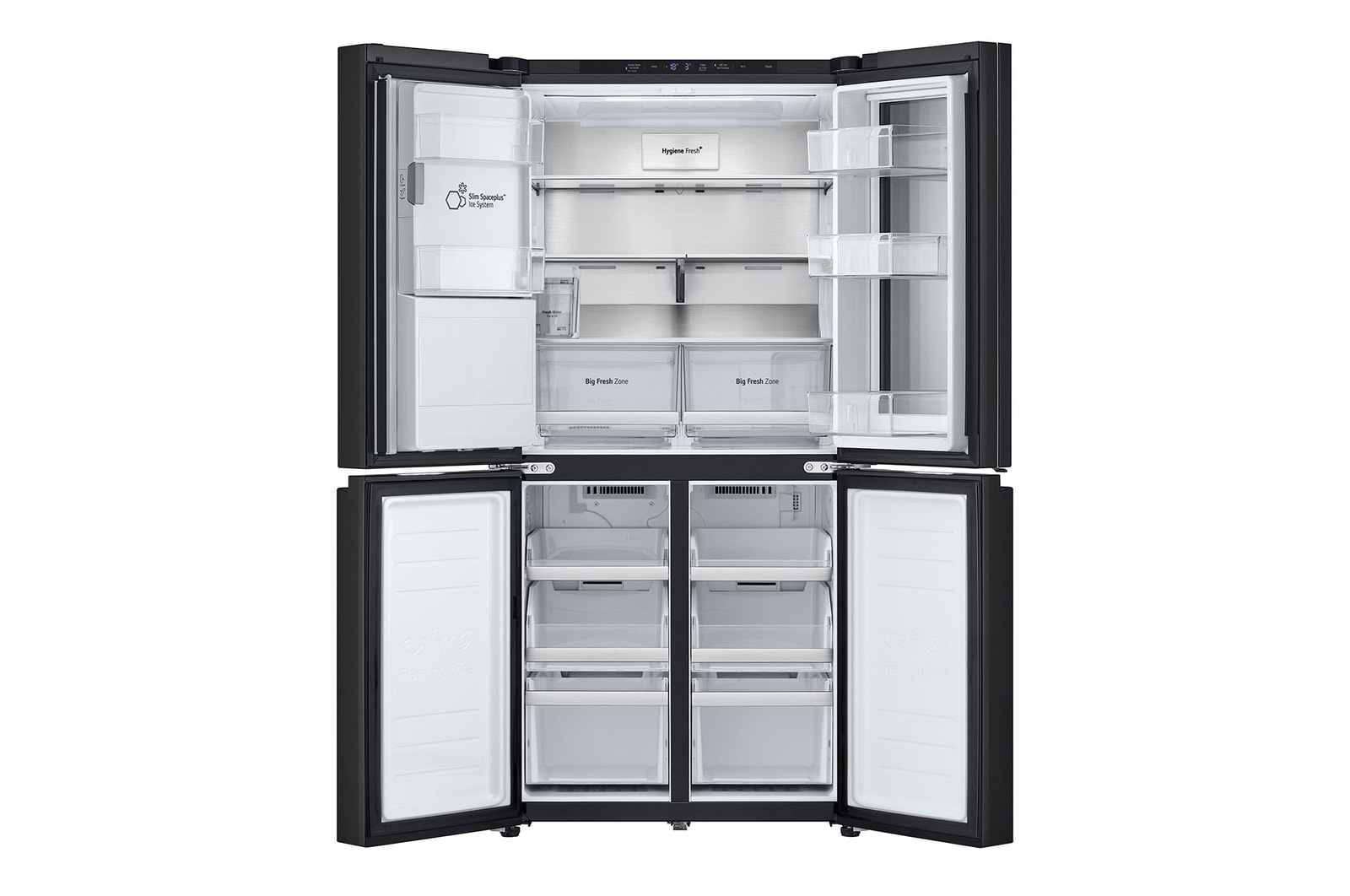Front doors open without food