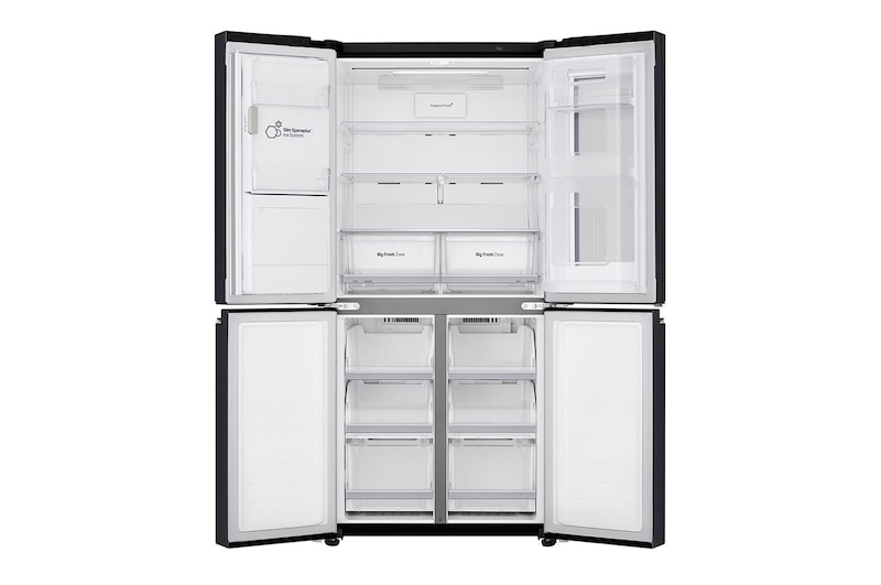 LG 508L LG French Door, Instaview Door, Black, GC-X22FTQEL