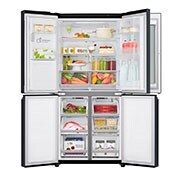 LG 508L LG French Door, Instaview Door, Black, GC-X22FTQEL