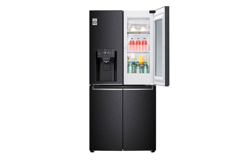 LG Gross 570(L) Net 426(L) | Slim French Door Fridge, with InstaView Door-In-Door™, GC-X22FTQKL