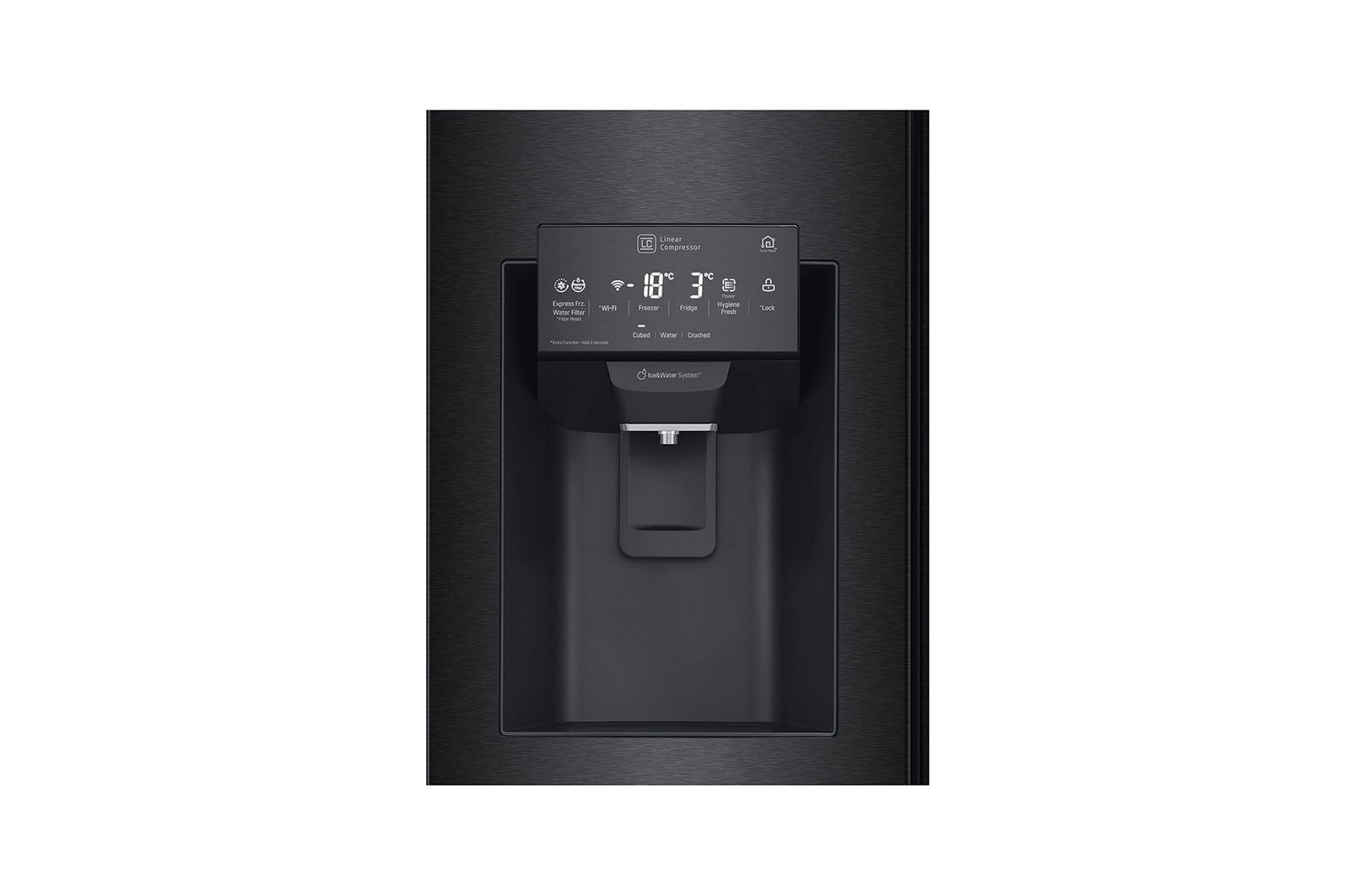 LG Gross 570(L) Net 426(L) | Slim French Door Fridge, with InstaView Door-In-Door™, GC-X22FTQKL