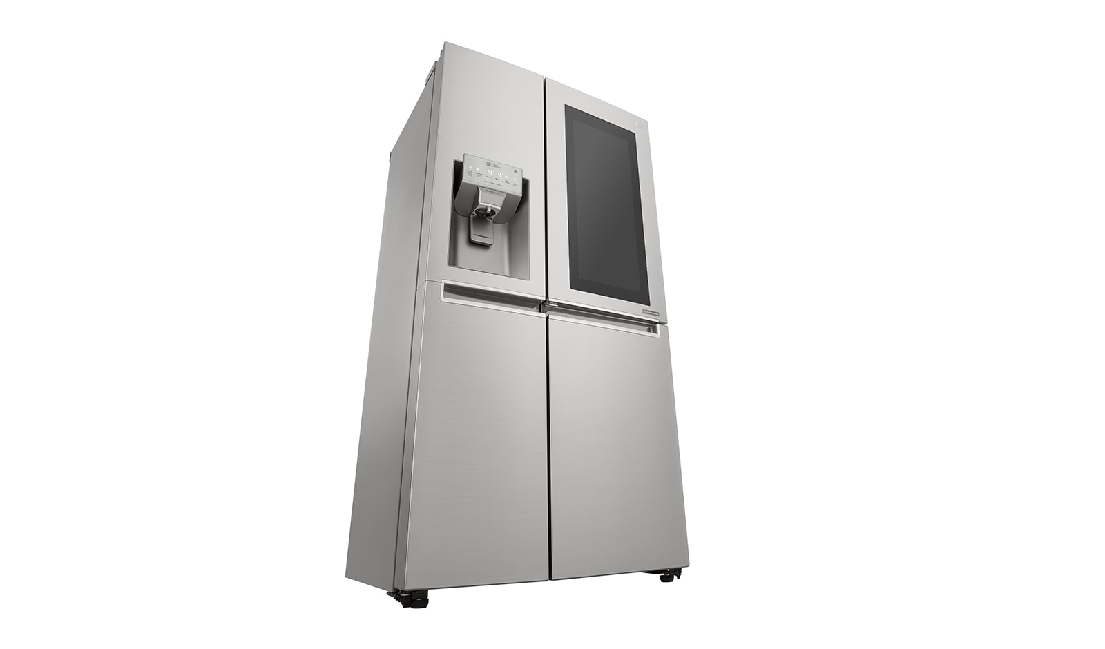 LG Instaview Door in Door Refrigerator 618 Liter, 22 Cubic Feet, Inverter Linear Compressor, GC-X247CSBV
