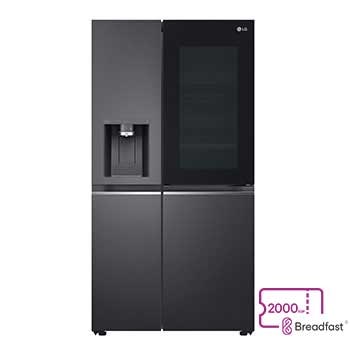 Front Image| 623L Refrigerator,Black Steel,Smart Inverter| GC-X257CQEW