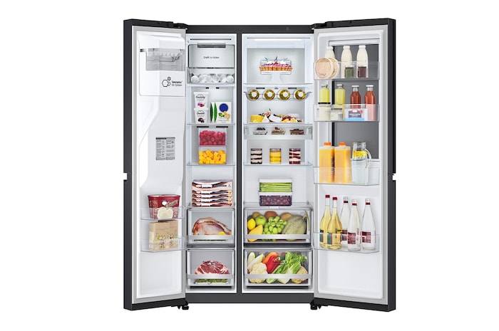 Front open with food view