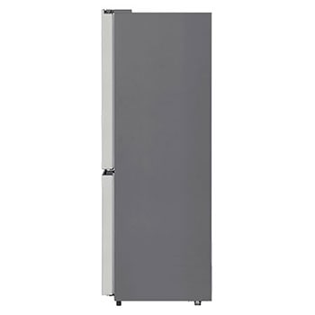 LG multi door refrigerator Prime Silver side profile with slim depth design