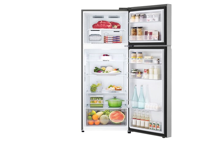 Front open with food