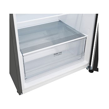 bottom fridge opened