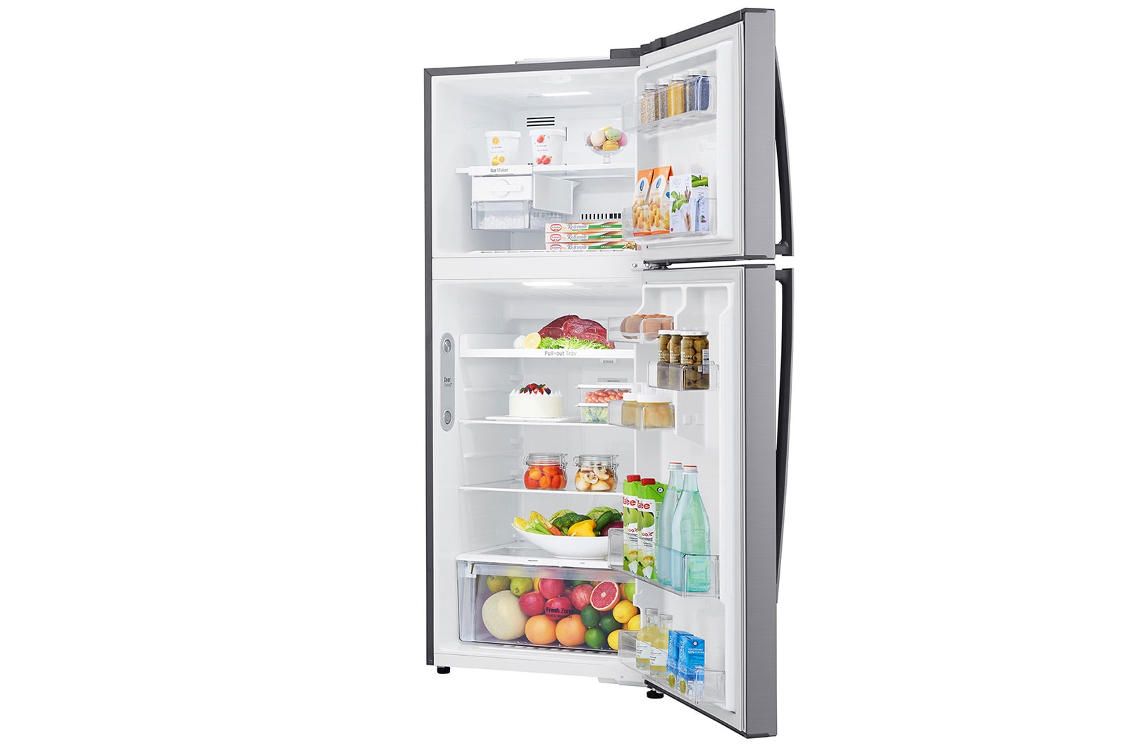 LG Top Mount Refrigerator 410 Liter, GN-C562HLCL