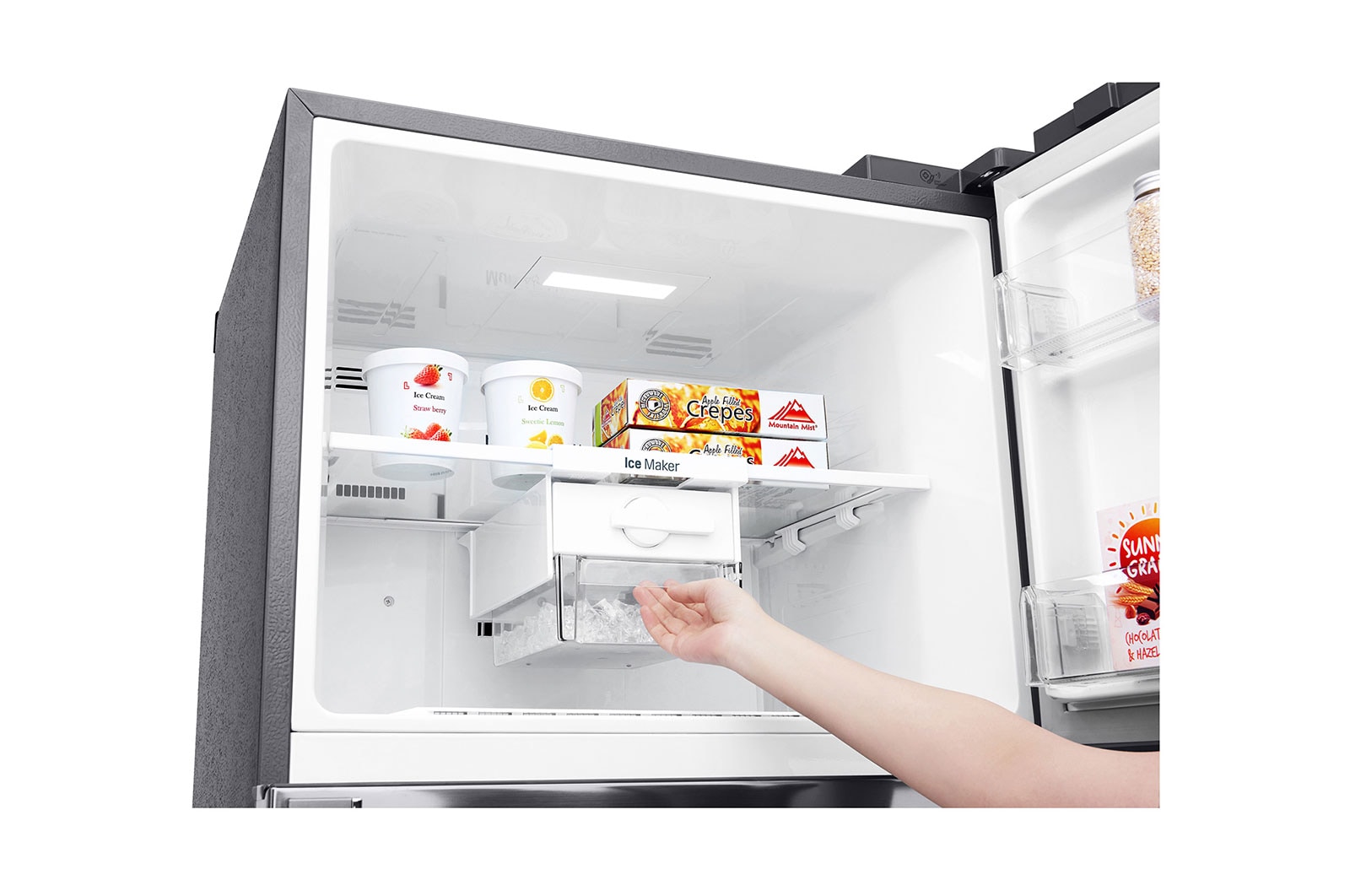 LG Top Mount Refrigerator 410 Liter, GN-C562HLCL
