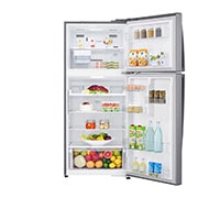 LG Linear Compressor 393 Liter, 14 Cubic Feet, Hygiene Fresh Filter, Door Cooling, GN-C562HLCU