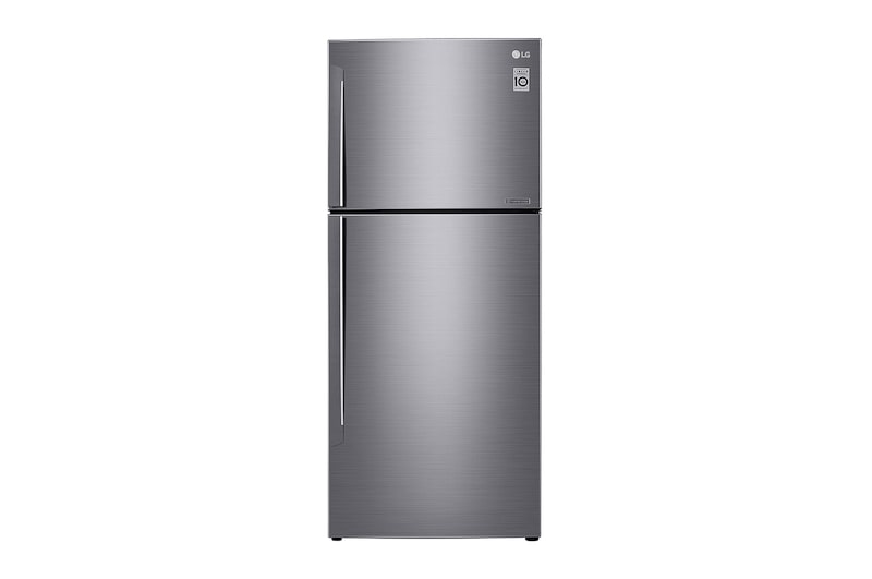 LG Linear Compressor 393 Liter, 14 Cubic Feet, Hygiene Fresh Filter, Door Cooling, GN-C562HLCU