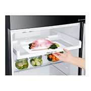 LG Linear Compressor 393 Liter, 14 Cubic Feet, Digital, Hygiene Fresh Filter, Door Cooling, GN-C562SGCU