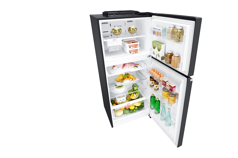 LG Linear Compressor 393 Liter, 14 Cubic Feet, Digital, Hygiene Fresh Filter, Door Cooling, GN-C562SGCU