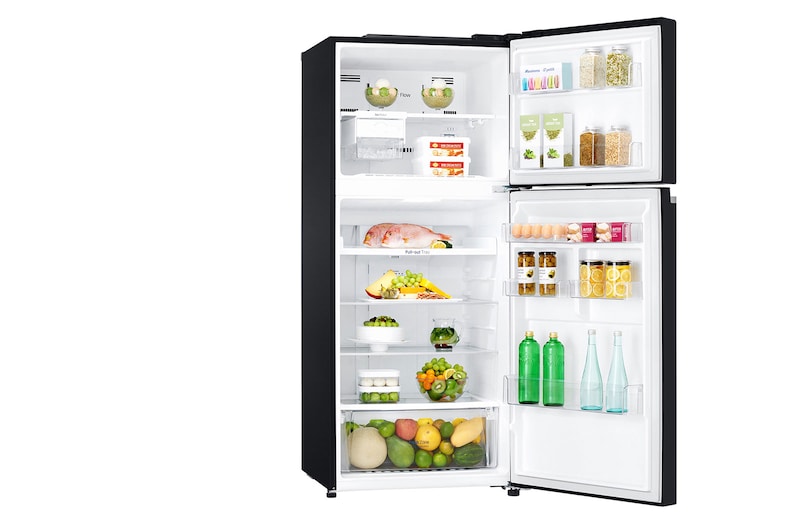 LG Linear Compressor 393 Liter, 14 Cubic Feet, Digital, Hygiene Fresh Filter, Door Cooling, GN-C562SGCU