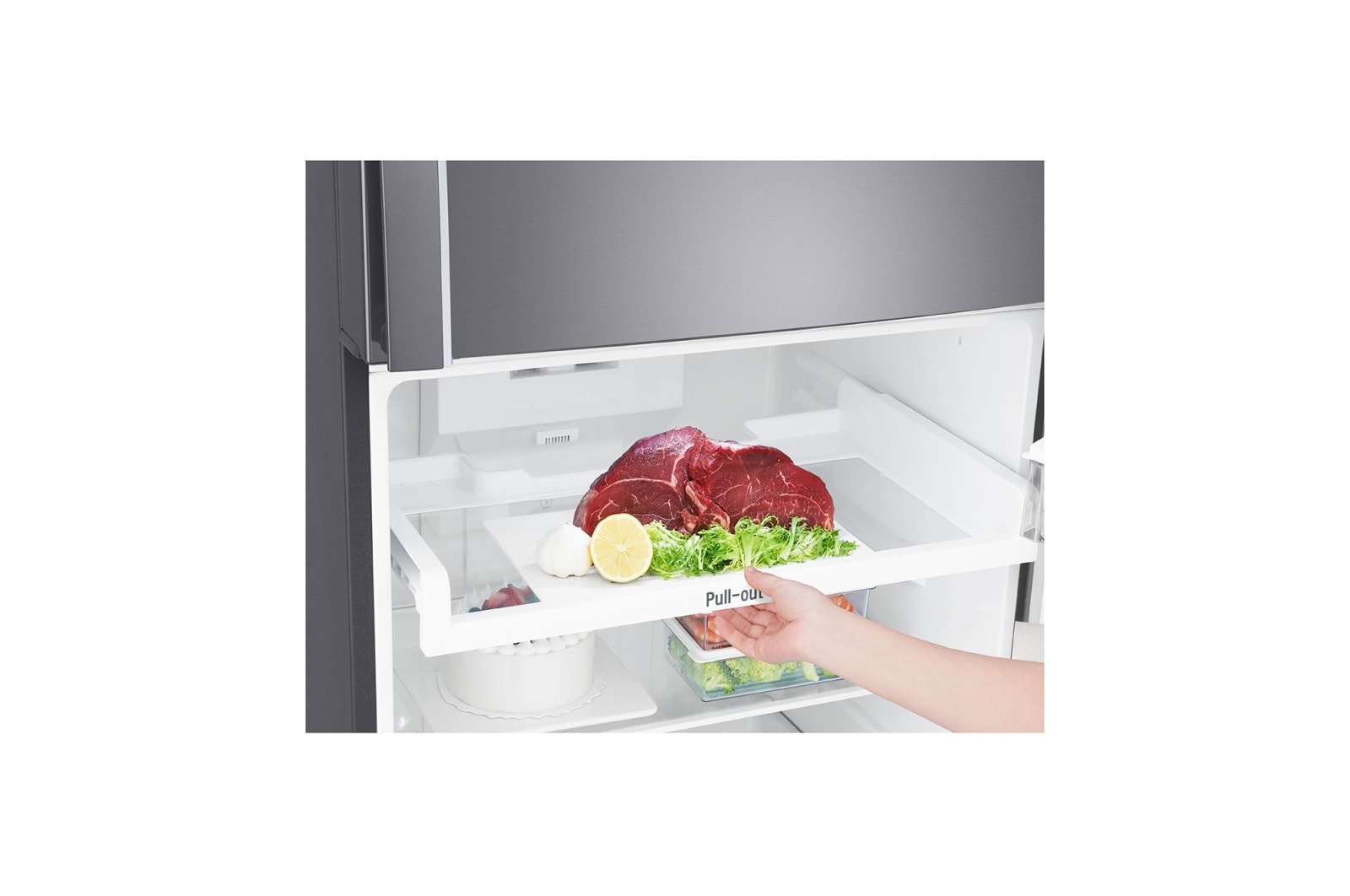 LG Top Mount Refrigerator 506 Liter, GN-C722HLCL