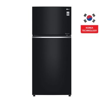 Front view of 506L LG Top Freezer, Hygiene fresh+ filter GN-C722SGGL