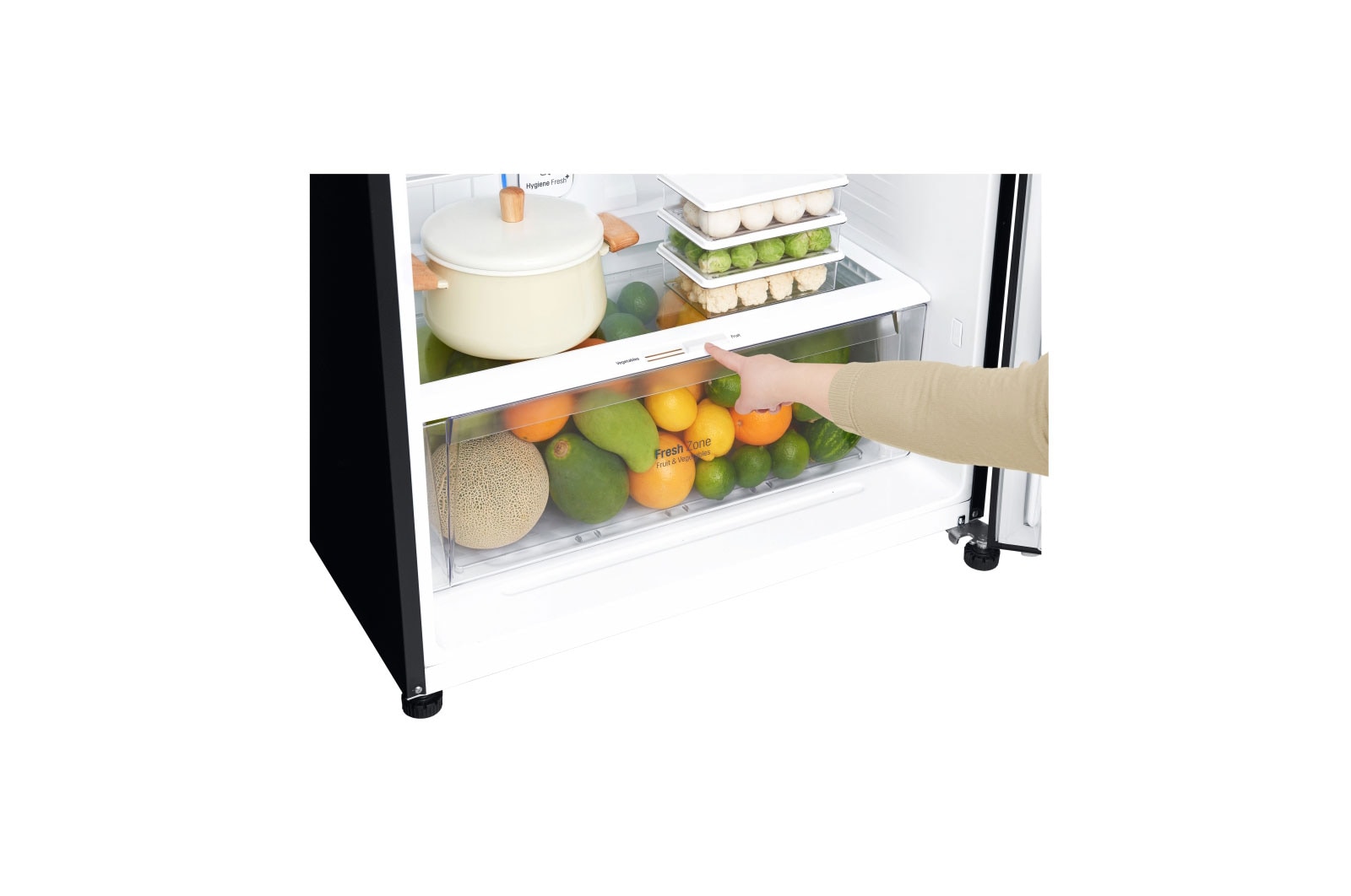 LG 506L LG Top Freezer, Hygiene fresh+ filter, GN-C722SGGL