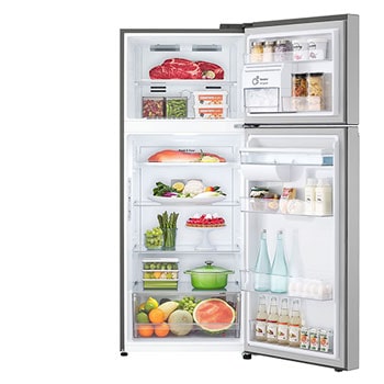 Front open with food