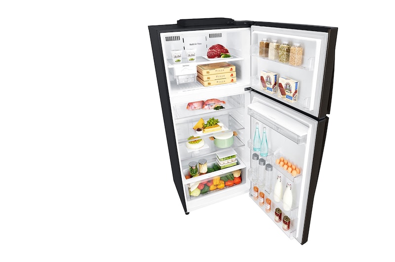 LG Linear Compressor 509 Liter, 18 Cubic Feet, Dispenser, Hygiene Fresh Filter, Door Cooling, GN-F722HXHU