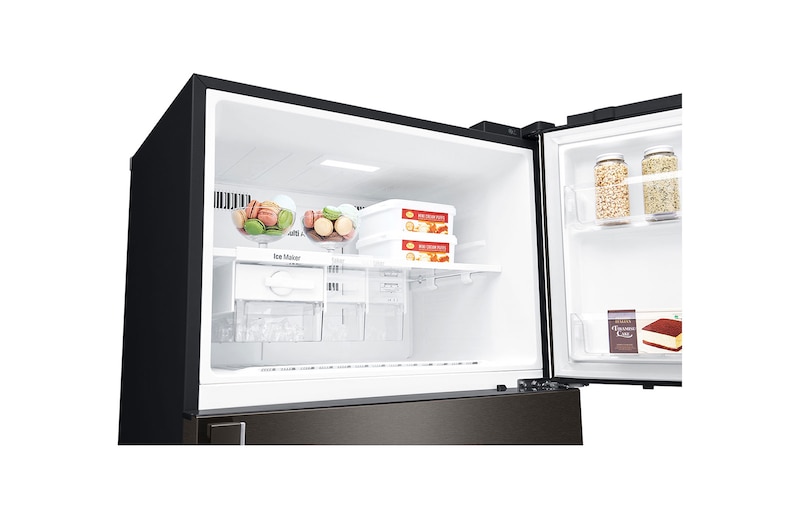 LG Linear Compressor 509 Liter, 18 Cubic Feet, Dispenser, Hygiene Fresh Filter, Door Cooling, GN-F722HXHU