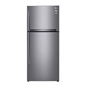 Front view of 410L LG Top Freezer, Hygiene fresh&#43; filter GN-H562HLHL